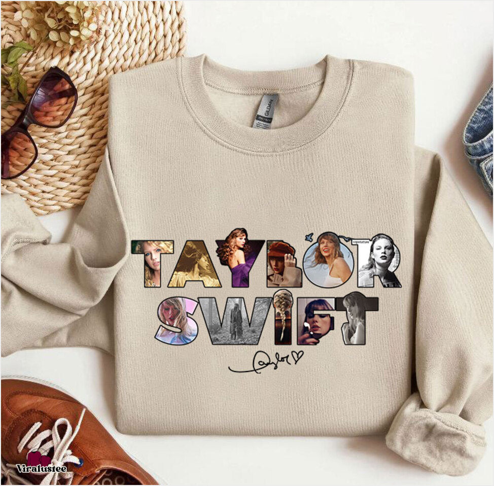 Vintage Taylor Swift Album Sweater, Taylors Version Sweatshirt, Gifts For Besties Trendy Merch - Lilybirchmarket