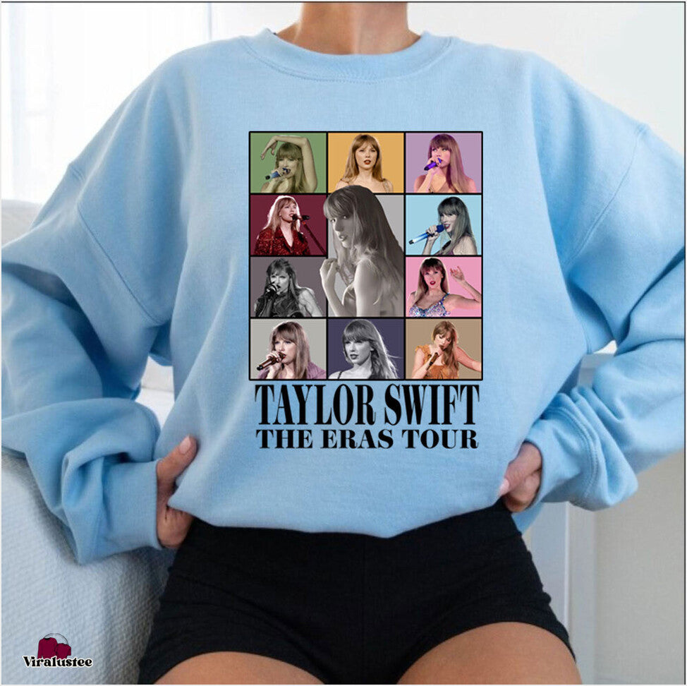 Vintage Taylor Swift Eras Tour Sweater Taylor Swift Sweatshirt Gifts For Friends Trendy Merch - Lilybirchmarket