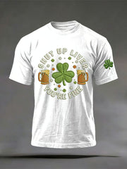  Vitamin G St Patrick's Day T-Shirt Shut Up Liver You're Fine Shirt St Patrick's Day Apparel - TradiViet