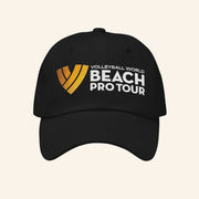 Volleyball World Merch Beach Pro Tour Logo Embroidered Hat Gifts For Father - Lilybirchmarket