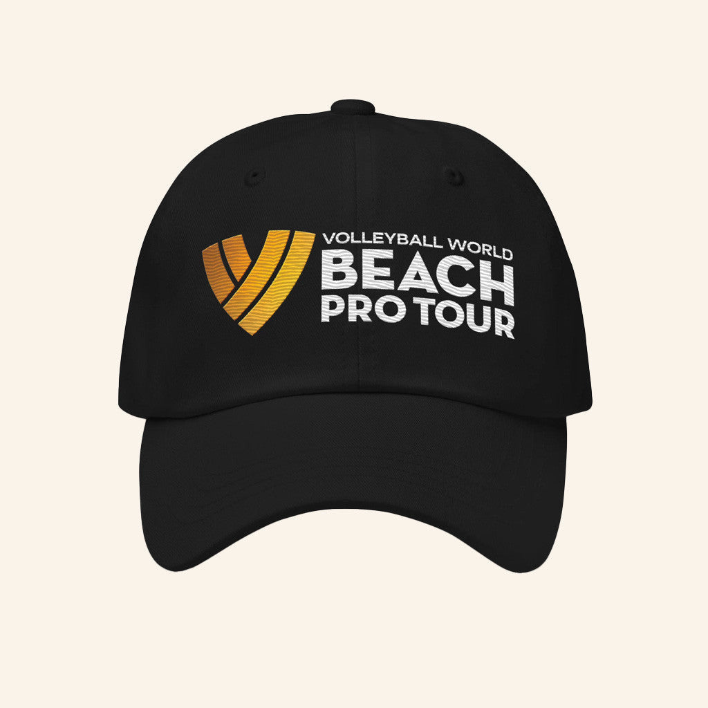 Volleyball World Merch Beach Pro Tour Logo Embroidered Hat Gifts For Father - Lilybirchmarket