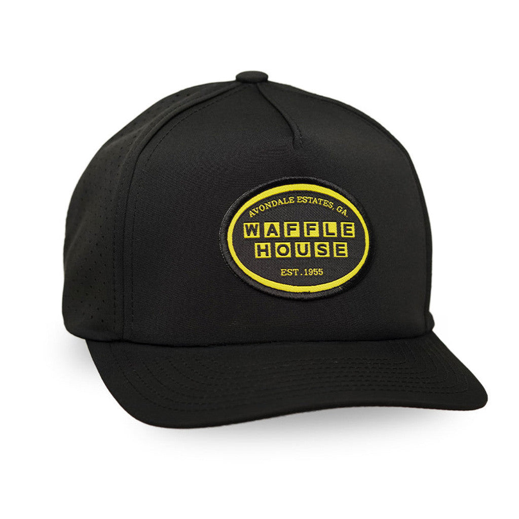 Waffle House Hat Embroidered Black Hat Gift Ideas For Husband - Lilybirchmarket