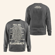 Wakaan Merch Liquid Stranger Flashback Crewneck Sweatshirt Gift Ideas For Music Lovers - Lilybirchmarket