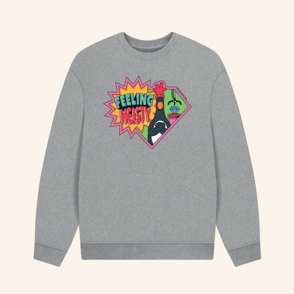 Wallace And Gromit Merch Feeling Heisty Sweatshirt Gift Ideas For Friends - Lilybirchmarket
