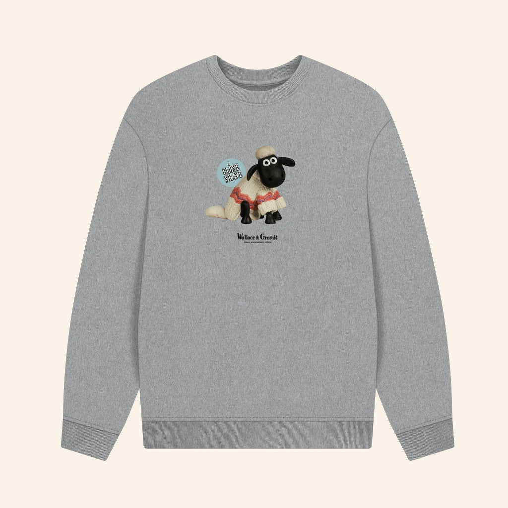 Wallace And Gromit Merch Shaun The Sheep Sweatshirt Birthday Ideas For Girlfriend - Lilybirchmarket