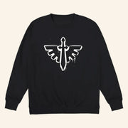Warhammer Merch Dark Angels Graffiti Insignia Sweatshirt Presents For Boyfriend - Lilybirchmarket