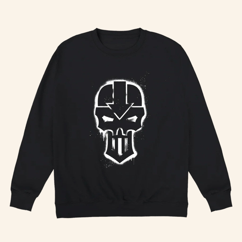 Warhammer Merch Iron Warriors Graffiti Sweatshirt Best Christmas Gifts For Gamers - Lilybirchmarket