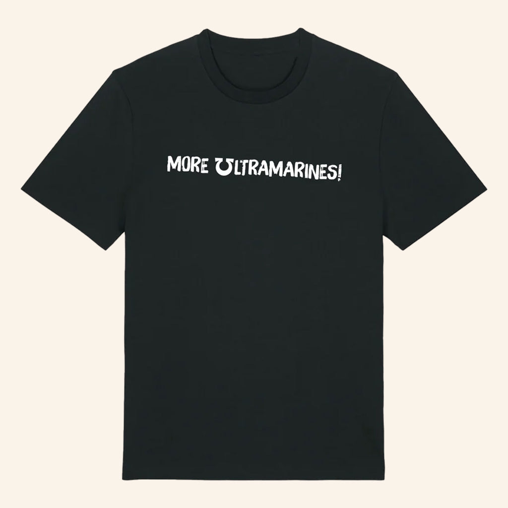 Warhammer Merch Ultramarines Protest More Ultramarines T-Shirt Gifts For Game Lovers - Lily Birch Market