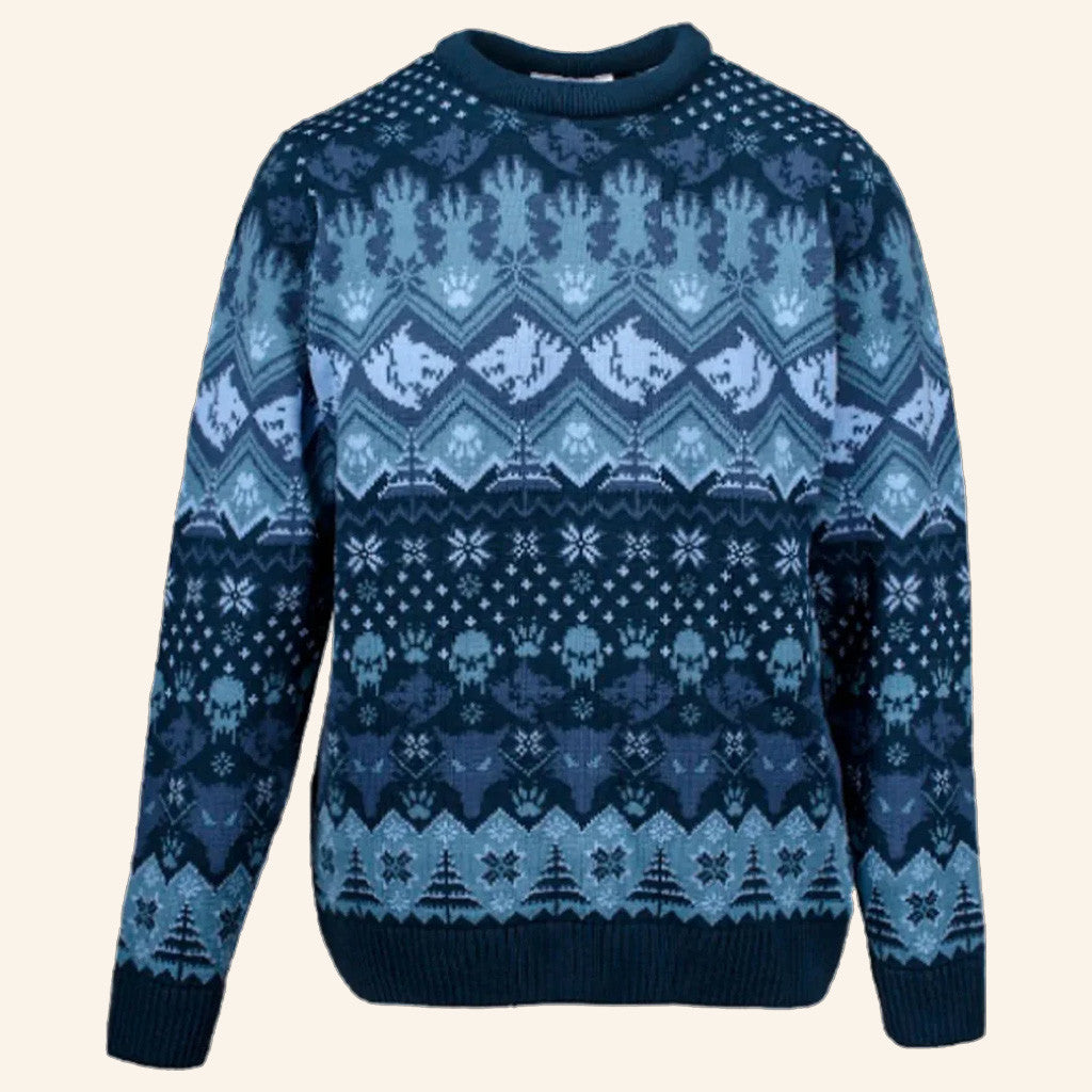 Warhammer Merch Warhammer 40 000 Space Wolves Christmas Ugly Sweater Gifts For Her - Lilybirchmarket