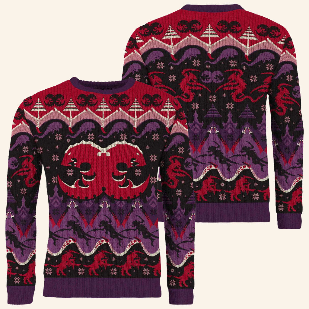 Warhammer Merch Warhammer 40 000 Tyranids Christmas Ugly Sweater Gifts For Game Lovers - Lilybirchmarket