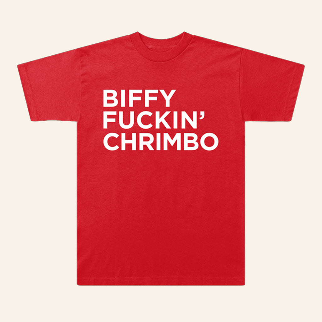 Warner Music Merch Biffy Fuckin Chrimbo T-Shirt Gift Ideas For Music Lovers - Lily Birch Market