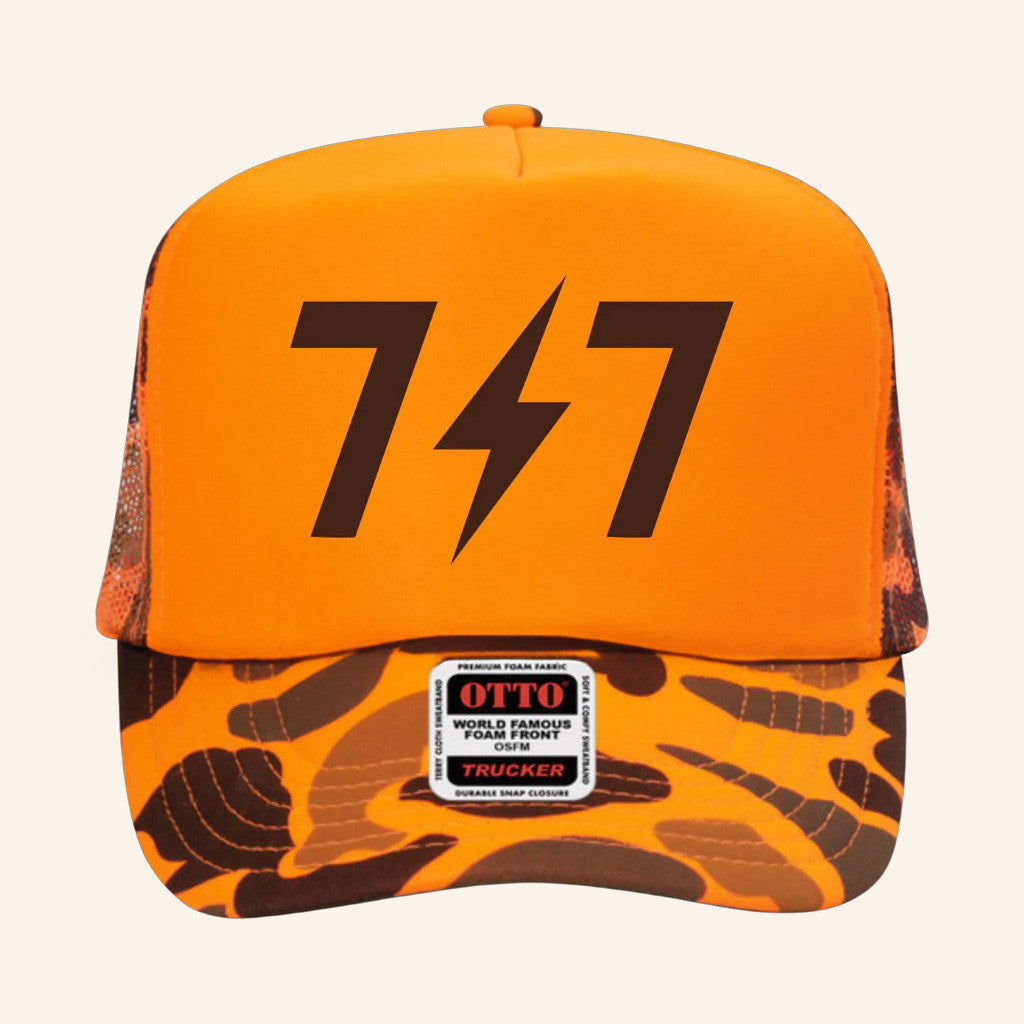 Warren Zeiders Merch Tour 2025 717 Camo Trucker Hat Gift Ideas For Husband - Lilybirchmarket
