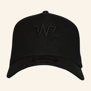Warren Zeiders Merch Tour 2025 Black On Black Embroidered WZ Hat Him Gifts - Lilybirchmarket