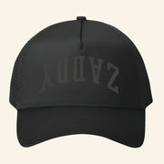 Warren Zeiders Merch Tour 2025 Black On Black Zaddy Trucker Hat Present For Husband - Lilybirchmarket