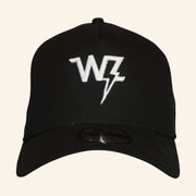 Warren Zeiders Merch Tour 2025 White on Black Embroidered WZ Hat Gifts For Him - Lilybirchmarket