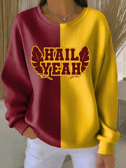 Washington Football Hail Yeah Sweatshirt Game Day Clothes WC Merch Football Lovers Gifts - Lilybirchmarket