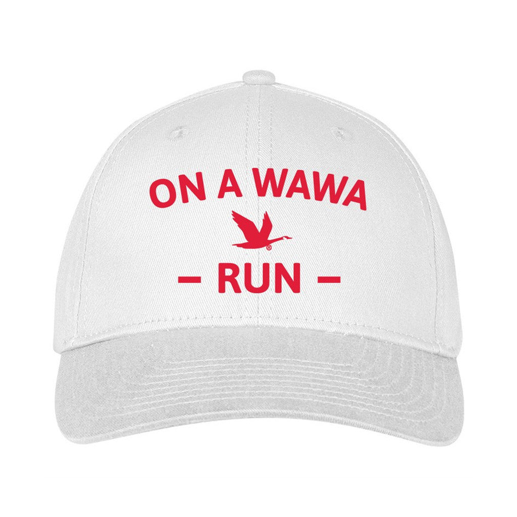 Wawa Merch On A Wawa Run Embroidered Hat Best Gifts For Husband - Lilybirchmarket