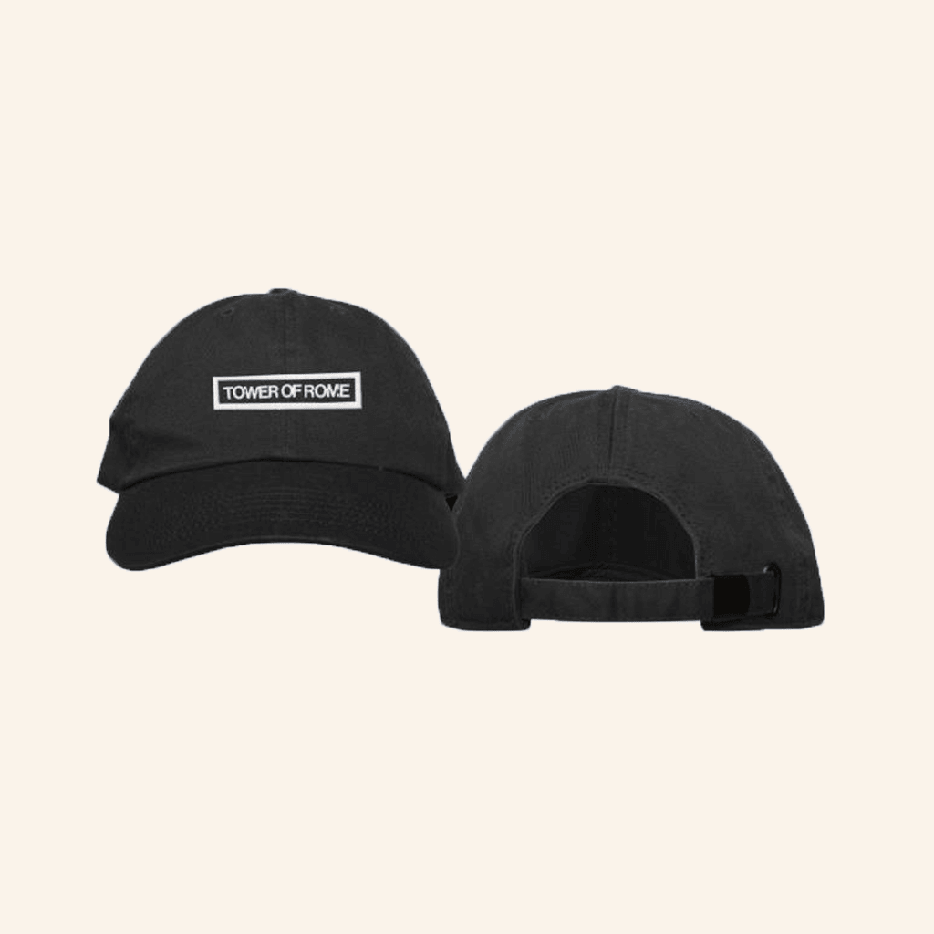 Wax Vessel Merch Embroidered Tower Of Rome Hat Gifts For Father - Lilybirchmarket