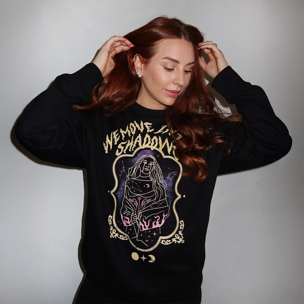 We Move In The Shadows Charlotte Dobre Sweatshirt Charlotte Dobre Merch Gifts For Fan - Lilybirchmarket