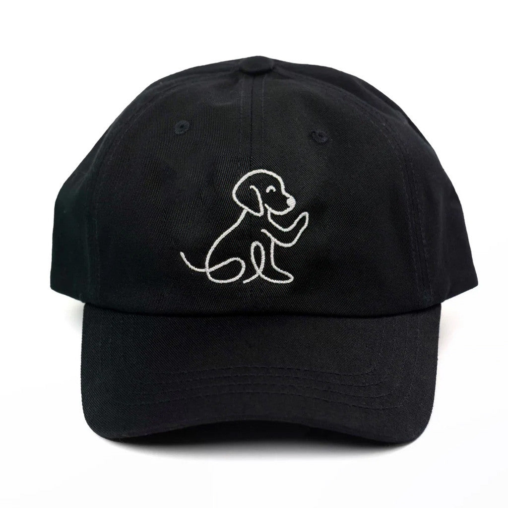 We Rate Dogs Merch Black Waving Dog Hat Embroidered Tell Your Dog I Said Hi Hat Gifts For Her - Lilybirchmarket
