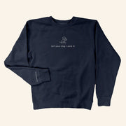 We Rate Dogs Merch Waving Dog Crewneck Tell Your Dog I Said Hi Sweatshirt Gifts For Friends - Lilybirchmarket