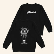 Wear The Peace Merch Handala Heart Palestine Sweatshirt Gifts For Friends - Lilybirchmarket