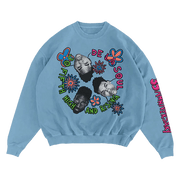 Wearedelasoul Merch 3 Feet High And Rising Slate Blue Crewneck Sweatshirt Wife Gifts - Lilybirchmarket