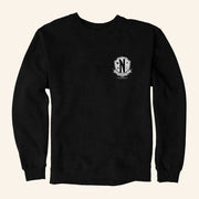 Wednesday Merch Wednesday Nevermore Academy Crest Sweatshirt Gifts For Him - Lilybirchmarket