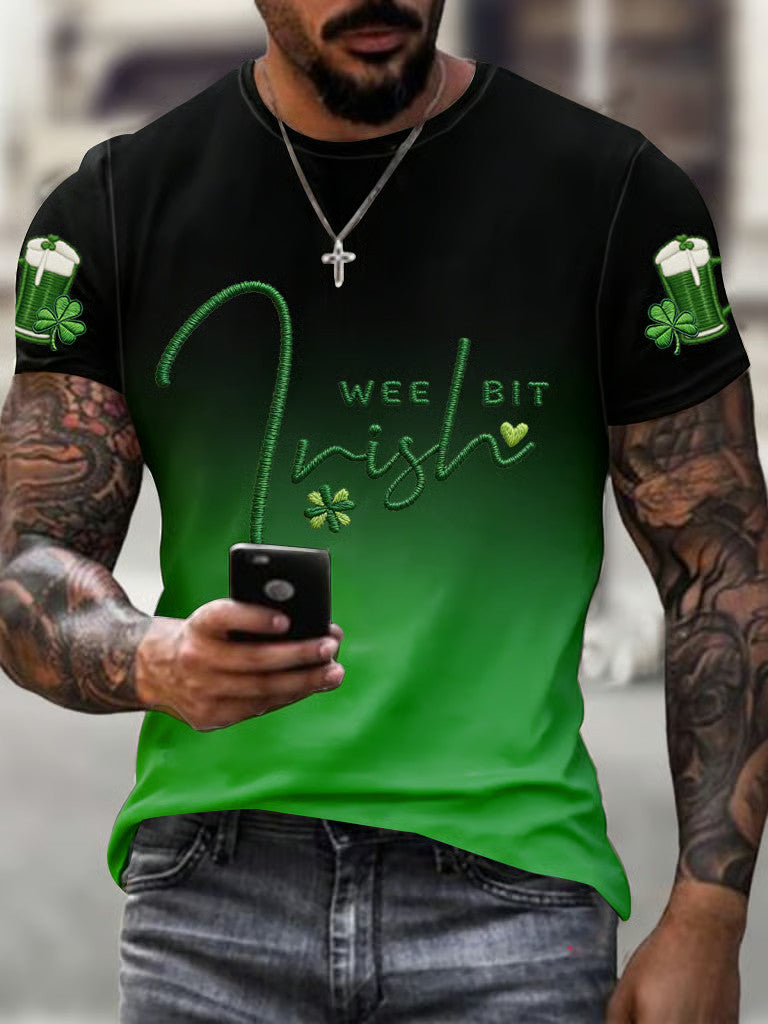  Wee Bit Irish T-Shirt St Paddys Day Shirts Unique St Patrick's Day Gifts - TradiViet