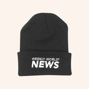 Weekly World News Merch Weekly World News Logo Beanie Gift Ideas For Boyfriend - Lilybirchmarket