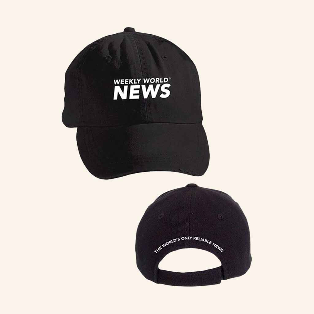 Weekly World News Merch Weekly World News Logo Embroidered Hat Gifts For Dad - Lilybirchmarket