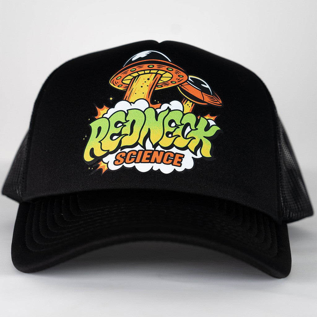 Westen Champlin Merch Alien Redneck Science Trucker Hat Christmas Gift Ideas For Men - Lilybirchmarket