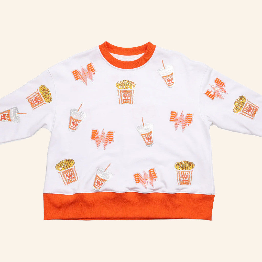 Whataburger Merch Brianna Cannon WB Meal Sweatshirt Best Gifts For Son - Lilybirchmarket