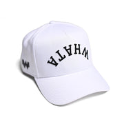 Whataburger Merch White Whataburger Hat Upside Down Logo Hat Embroidered Gifts For Husband - Lilybirchmarket