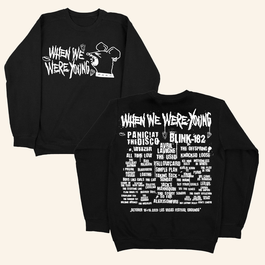 When We Were Young Festival Merch Screaming Rat Sweatshirt Xmas Gifts For Him - Lilybirchmarket