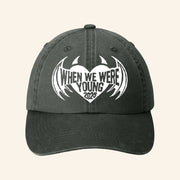 When We Were Young Merch 2025 Festival Winged Heart Dad Hat Gift Ideas For Fans - Lilybirchmarket