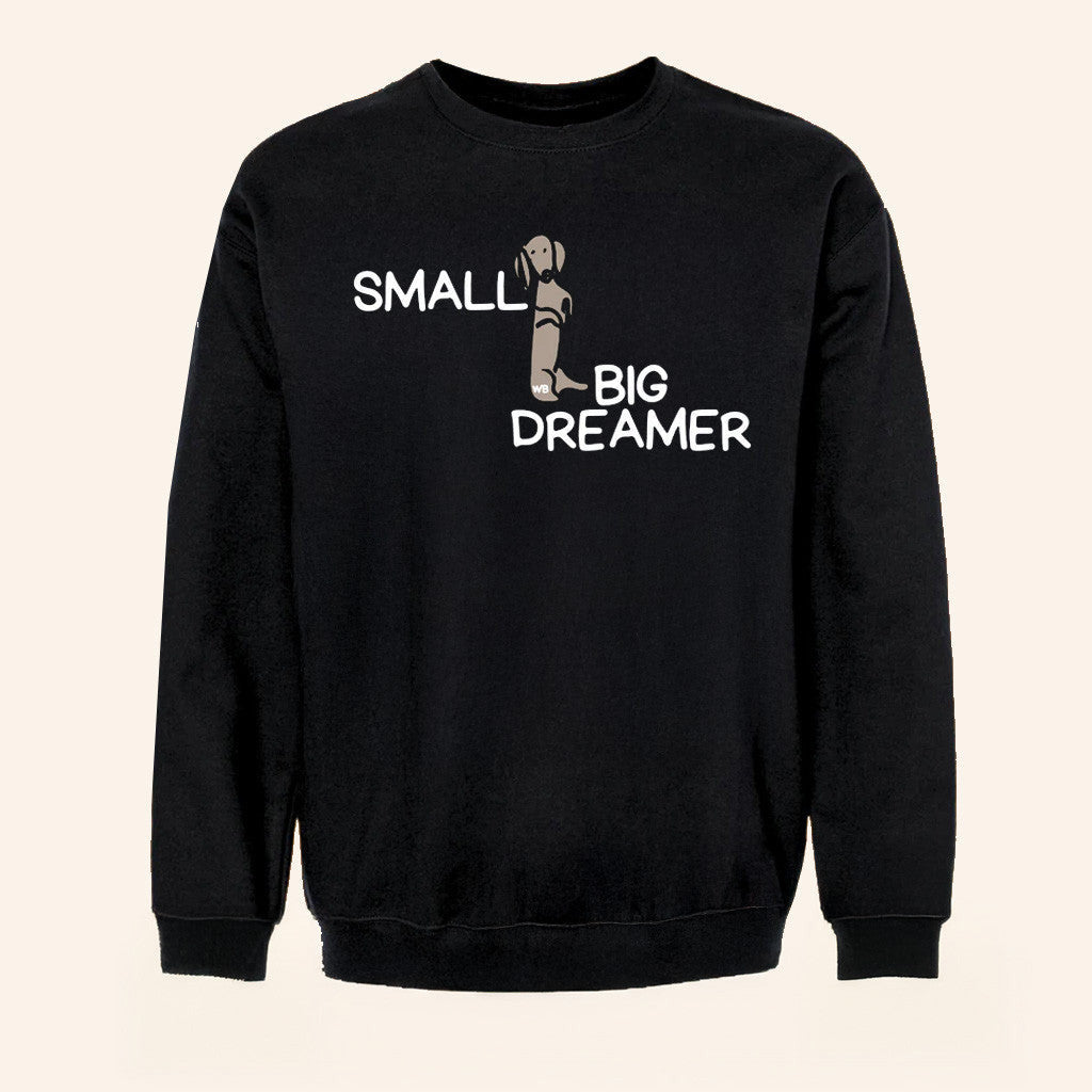 Whiskey Biz Merch Small Big Dreamer Sweatshirt Gift Ideas For Husband - Lilybirchmarket