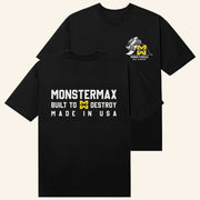 Whistlin Diesel Merch Monstermax Jump Black T-Shirt Unique Gifts For Him - Lily Birch Market