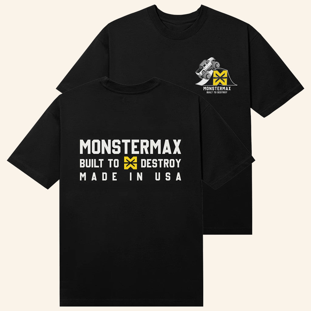 Whistlin Diesel Merch Monstermax Jump Black T-Shirt Unique Gifts For Him - Lily Birch Market