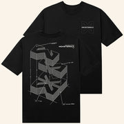 Whistlin Diesel Merch Monstermax Schematic Black T-Shirt Gifts Ideas For Him - Lily Birch Market
