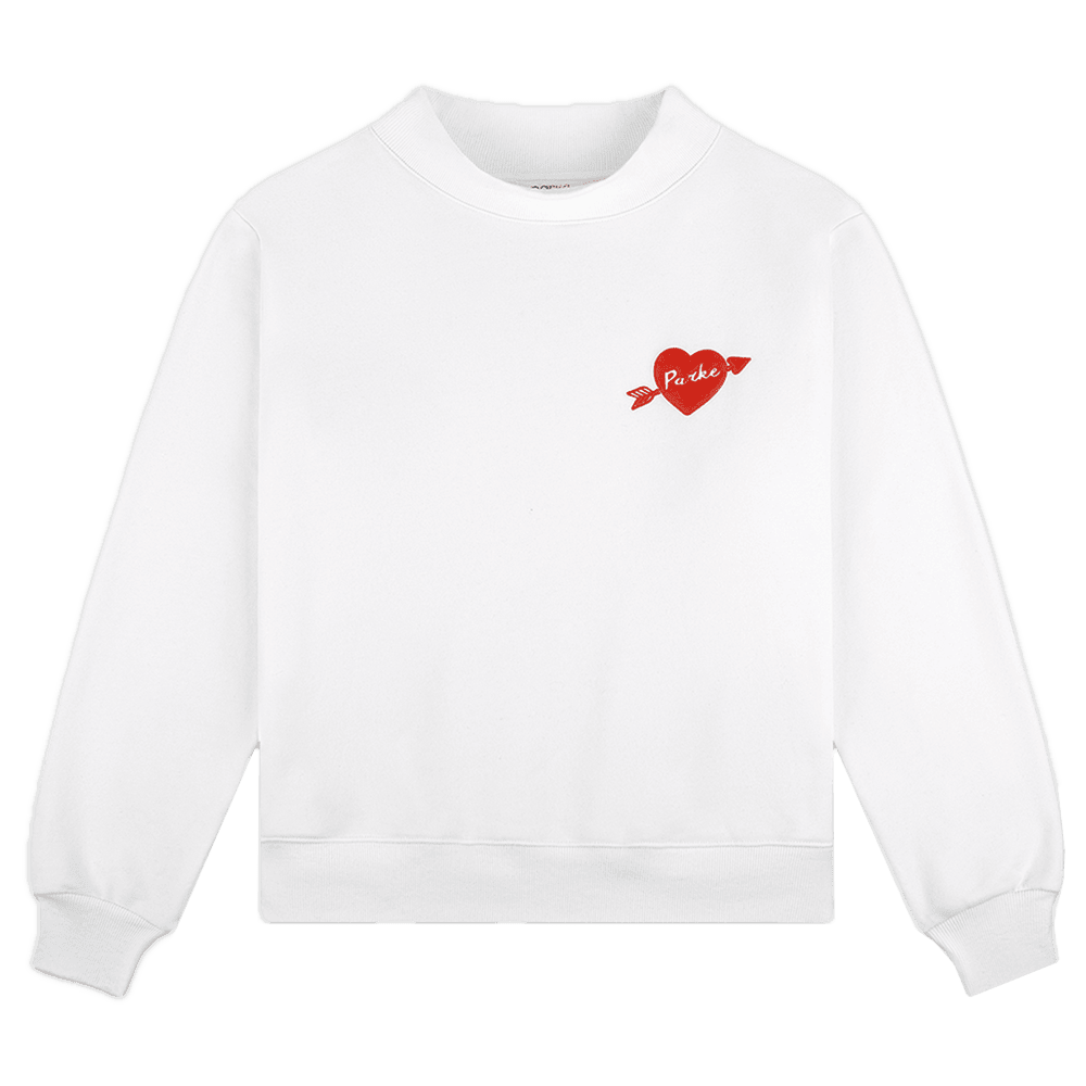 White Cupid Parke Sweatshirt Parke Summer Drop Best Gifts For Girlfriend - Lilybirchmarket