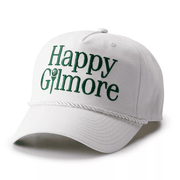 White Happy Gilmore Hat With Rope Seen On Travis Kelce - Lilybirchmarket