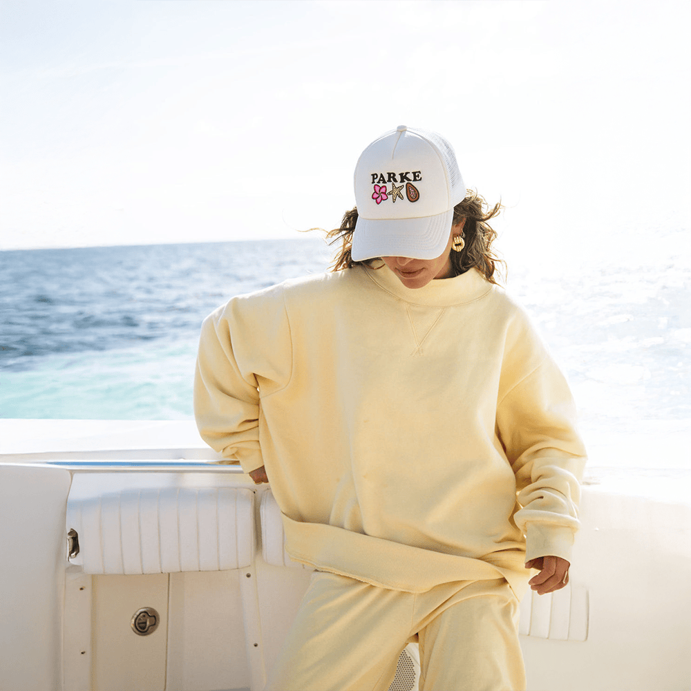 White Parke Summerland Hat Parke Summer Drop Gifts For Sister - Lilybirchmarket