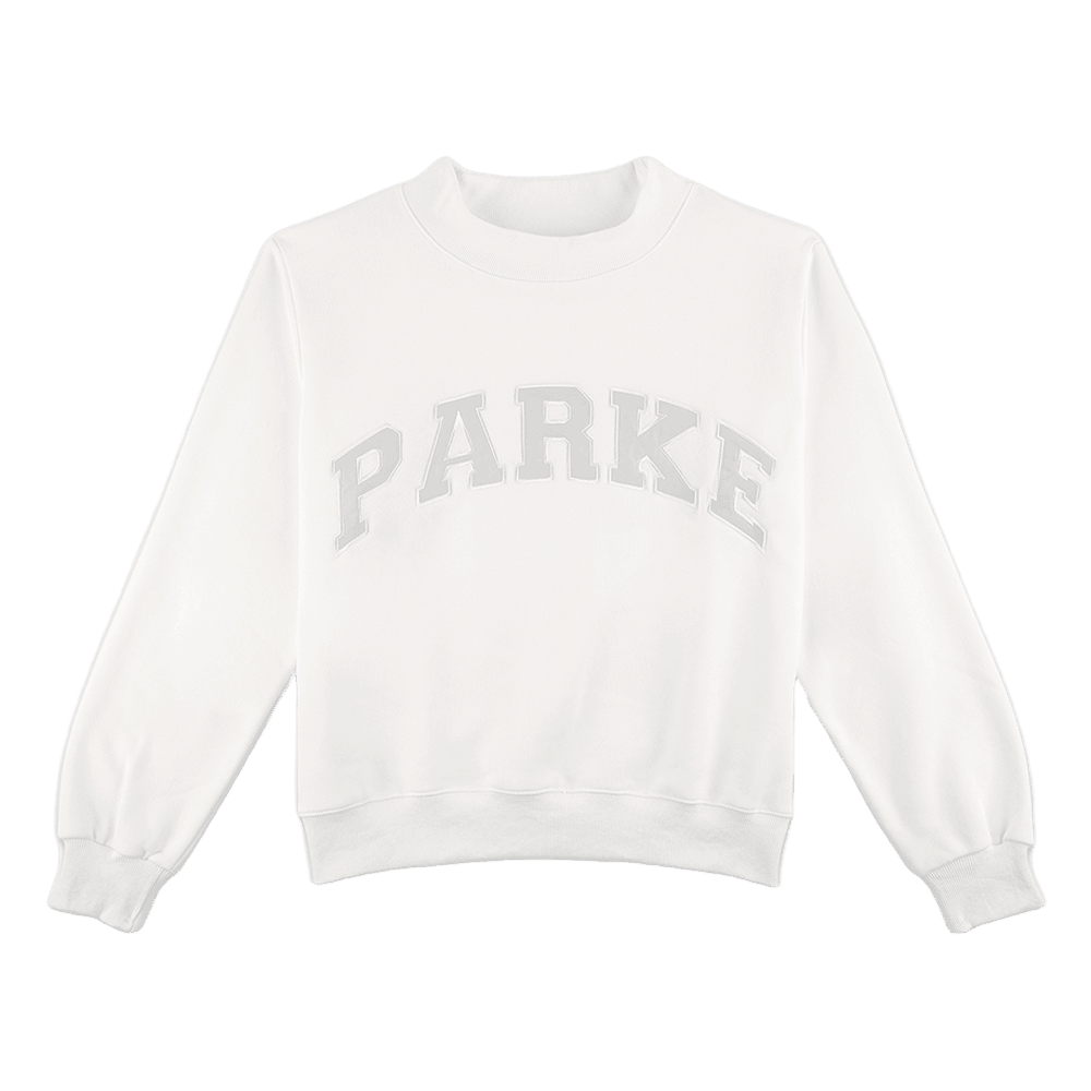 White Parke Sweatshirt Parke Summer Drop Best Gifts For Wife - Lilybirchmarket