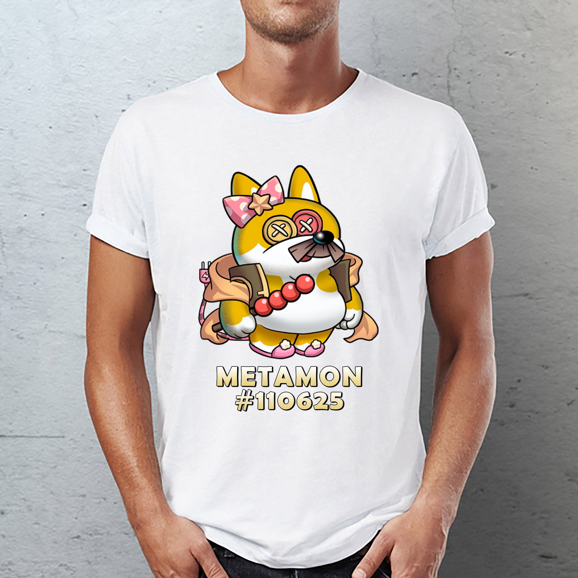 Metamon #110625 Game Classic Unisex T-Shirt Gildan 5000 (Made In US) DLQD1104PT08