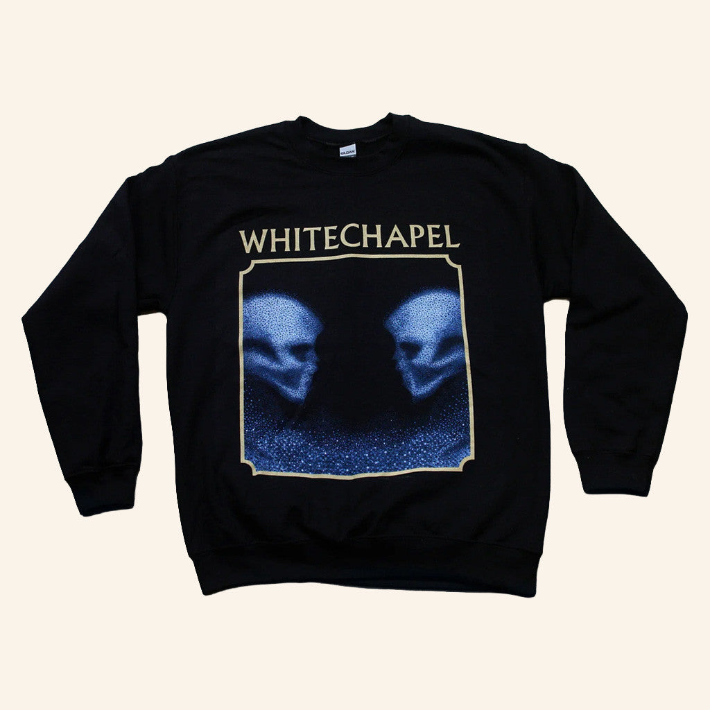Whitechapel Merch KIN Black Crewneck Whitechapel Sweatshirt Gifts For Brother - Lilybirchmarket