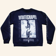 Whitechapel Merch Lost Boy Navy Crewneck Whitechapel Sweatshirt Gifts For Him - Lilybirchmarket