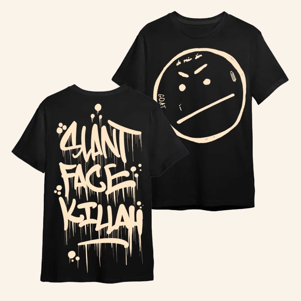 Who Is Conway The Machine Merch Slant Face Killah T-Shirt Gifts For Rap Lovers - Lily Birch Market