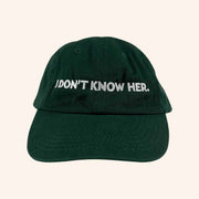 Who Weekly Merch I Don't Know Her Embroidered Hat Birthday Present For Husband - Lilybirchmarket
