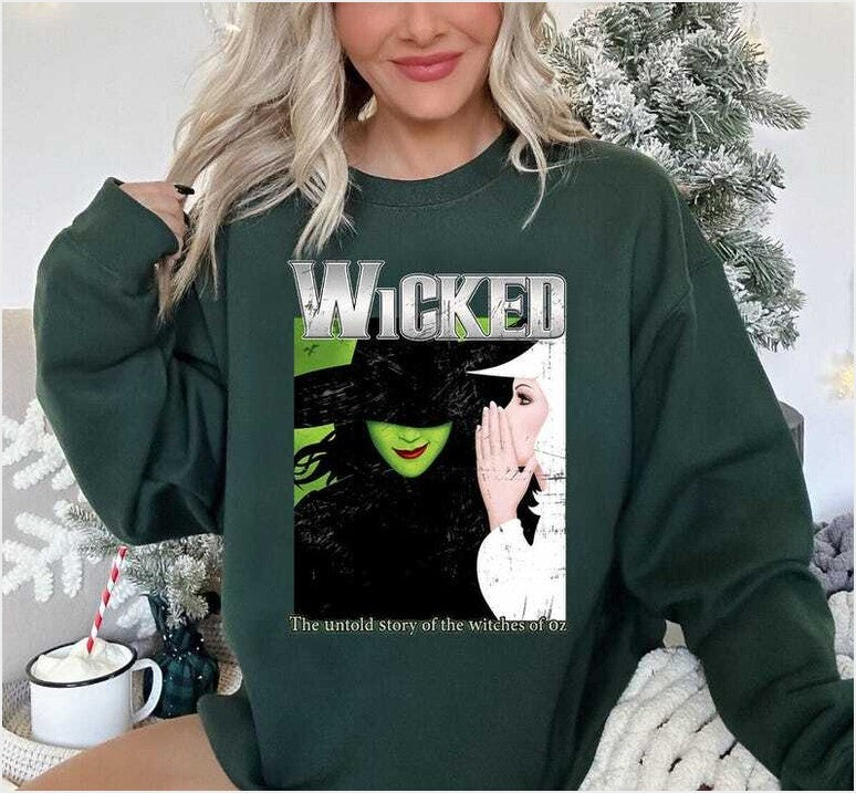 Wicked Broadway A New Musical Sweatshirt Broadway Gifts For Brother Merch Clothing - Lilybirchmarket
